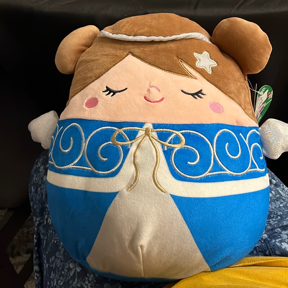 Squishmallows 12” HETTY the Angel w/ wings NWT Christmas Edition